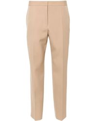 Jil Sander - Tapered Cropped Trousers - Lyst