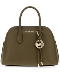 MICHAEL Michael Kors - Freddie Dome-Shaped Leather Tote Bag - Lyst
