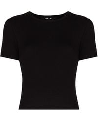 Ksubi - Short-sleeved Cropped T-shirt - Lyst