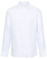Manebí - Striped Linen Shirt - Lyst