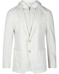 Eleventy - Layered Blazer - Lyst