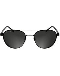 Lacoste - Pilot-Frame Double-Bridge Sunglasses - Lyst