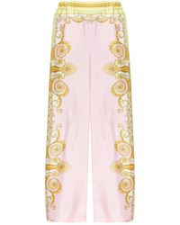 Versace - Broek Met Barocco-Print - Lyst