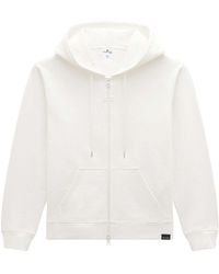 Courreges - Logo-patches Zip-up Hoodie - Lyst