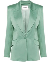 Styland - Blazer Monopetto Con Revers A Lancia - Lyst