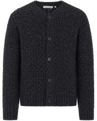 sunflower - Bouclé-Knit V-Neck Cardigan - Lyst