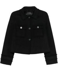 Lou Andrea - Button-Up Cropped Jacket - Lyst