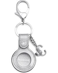Jimmy Choo - Airtag Charm Keyring - Lyst