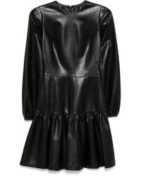 Ermanno Scervino - Long-Sleeve Midi Dress - Lyst