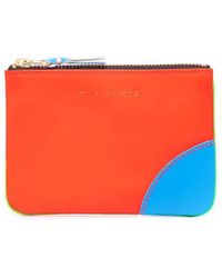 Comme des Garçons - Super Fluo Leather Line Pouch Accessories - Lyst