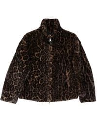 Apparis - Brooks Leopard-Print Zip-Fastening Jacket - Lyst