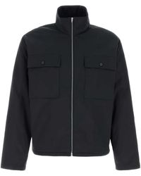 Jil Sander - High-Neck Flap-Pocket Jacket - Lyst