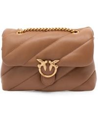 Pinko - Gesteppte Love Baby Puff Umhängetasche - Lyst