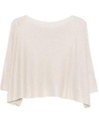 Le Tricot Perugia - Boat-Neck Sweater - Lyst