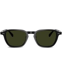 Oliver Peoples - Geometric-Frame Sunglasses - Lyst