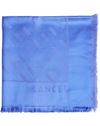 Lancel - Monogram-Motif Scarf - Lyst