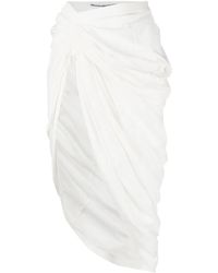 Alexander Wang - Cotton Skirt - Lyst