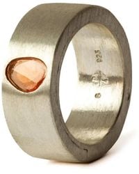 Parts Of 4 - Sistema Sterling- Sapphire Ring - Lyst