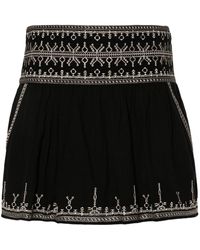 Isabel Marant - Cotton Miniskirt - Lyst
