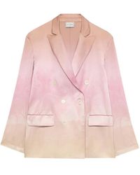 Pierre Louis Mascia - Ombré-Effect Double-Breasted Jacket - Lyst