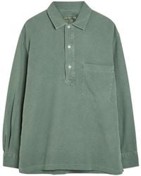 Officine Generale - Jordy Chest-Pocket Long-Sleeved Shirt - Lyst