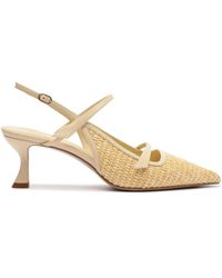 Alexandre Birman - 60Mm Tita Raffia Pumps - Lyst