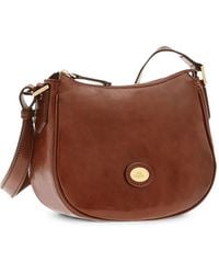 The Bridge - Zip-Fastening Leather Cross Body Bag - Lyst