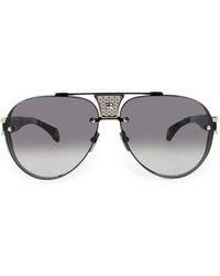 Bugatti - Pilot-Frame Sunglasses - Lyst