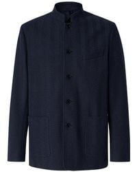 Missoni - Tone-On-Tone Chevron Cotton And Viscose Jacket - Lyst
