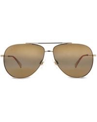 Maui Jim - Hauoli Metal-Frame Sunglasses - Lyst
