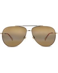 Maui Jim - Hauoli Metal-Frame Sunglasses - Lyst