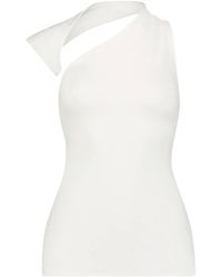 MARCELLA - Manhattan Sculpted One-Shoulder Top - Lyst