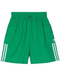 adidas - Pantalones cortos de deporte con motivo 3 Stripes - Lyst