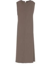 JOSEPH - Neva Mouwloze Maxi-Jurk - Lyst