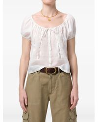 Citizens of Humanity - Tatev Lace-Insert Top - Lyst