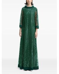 Gemy Maalouf - Beaded Maxi Dress - Lyst