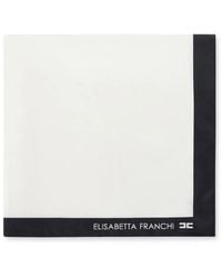 Elisabetta Franchi - Silk Foulard Scarf - Lyst