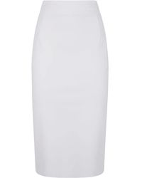 La Petite Robe Di Chiara Boni - Falda midi Lumi - Lyst