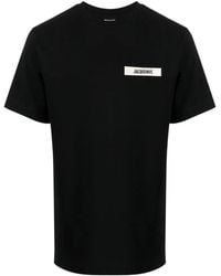 Jacquemus - T-Shirt Met Logo - Lyst