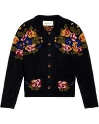 BAZISZT - Floral Nissan Cardigan - Lyst