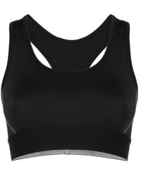 Balenciaga - Logo-Hem Sporty Bra - Lyst