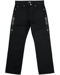 HTC - Studded Moustache Jeans - Lyst