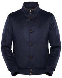 Moorer - Cashmere Bomber Jacket - Lyst