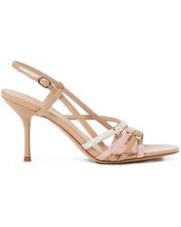 Twinset - Buckle-Detail Strappy Sandals - Lyst