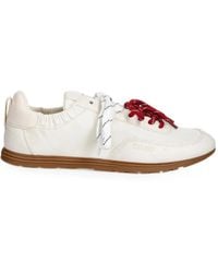 DKNY - Arianna Logo-Embossed Panelled Sneakers - Lyst