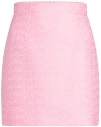 Patou - Organic-cotton Tweed Mini Skirt - Lyst