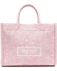 Versace - Bolso shopper Athena con estampado Barocco - Lyst