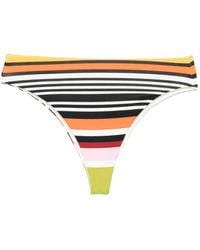 Cala De La Cruz - Slip Bikini A Righe - Lyst