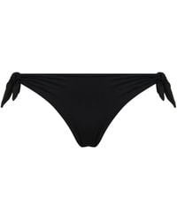 Saint Laurent - Self-Tie Bikini Bottoms - Lyst