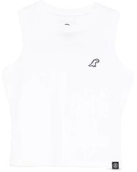SPORT b. by agnès b. - Dino Logo-Patched Tank Top - Lyst